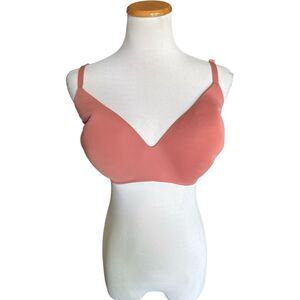 Womens Victorias Secret T Shirt Lightly Lined Wireless Bra - Sz 36DDD